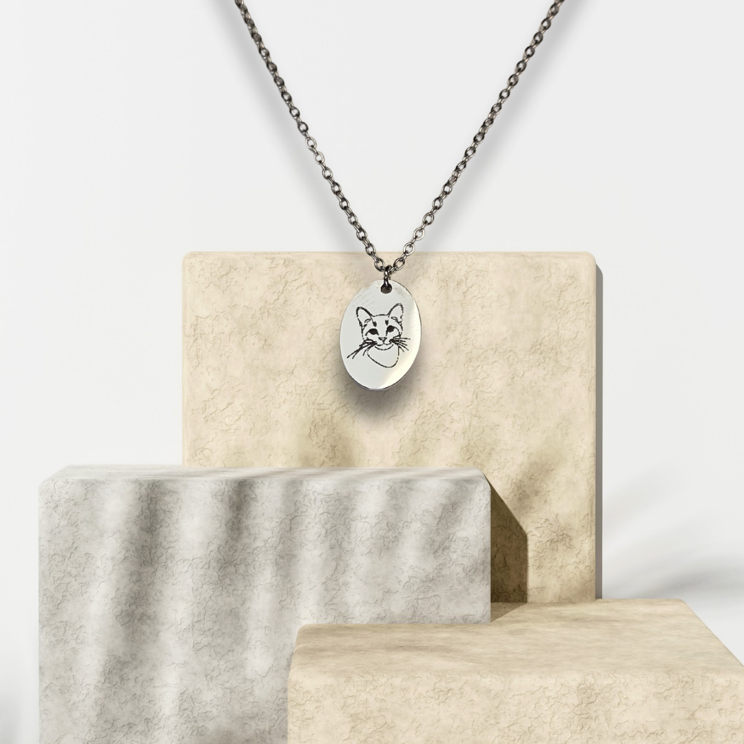 Mini Oval Necklace