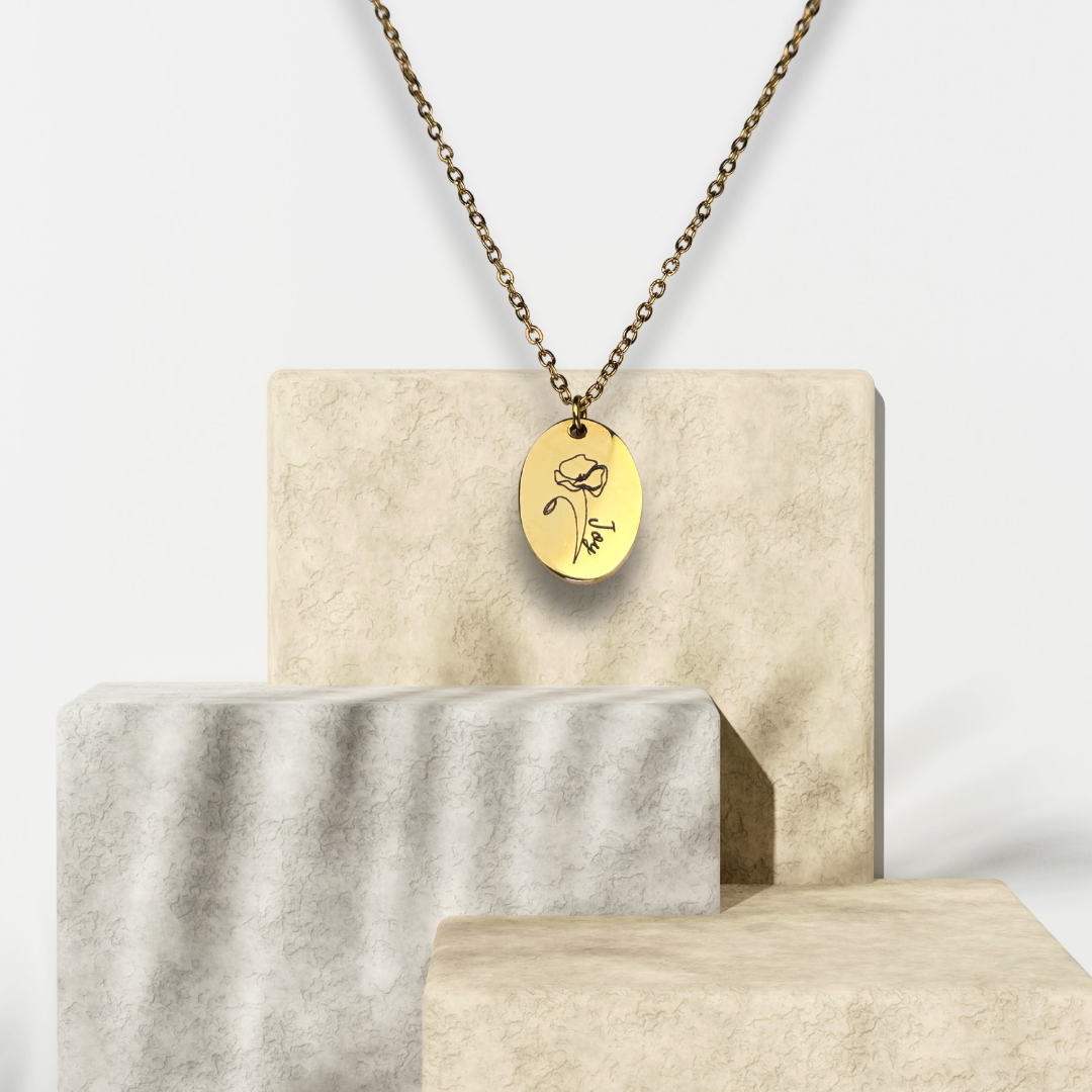 Mini Oval Necklace