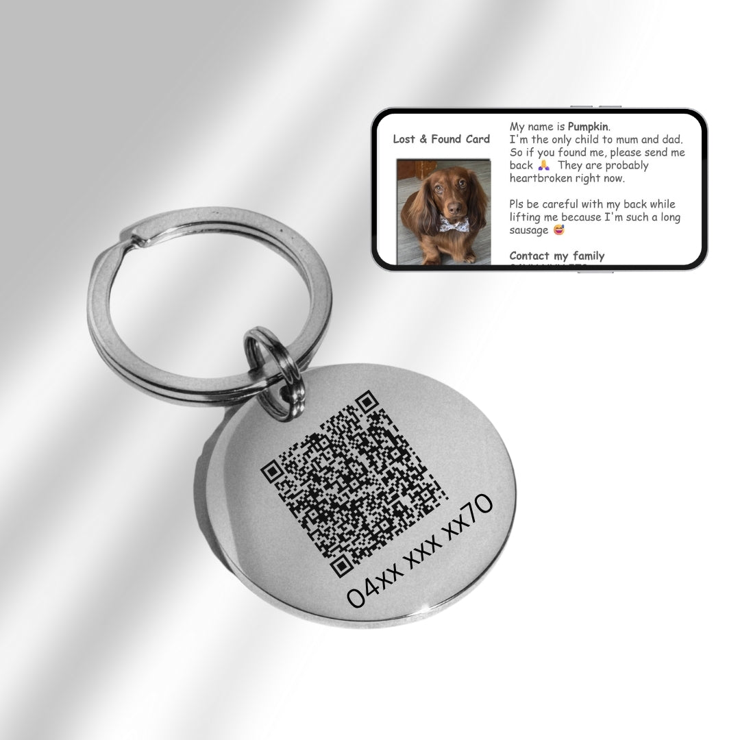 Pet Tag Circle