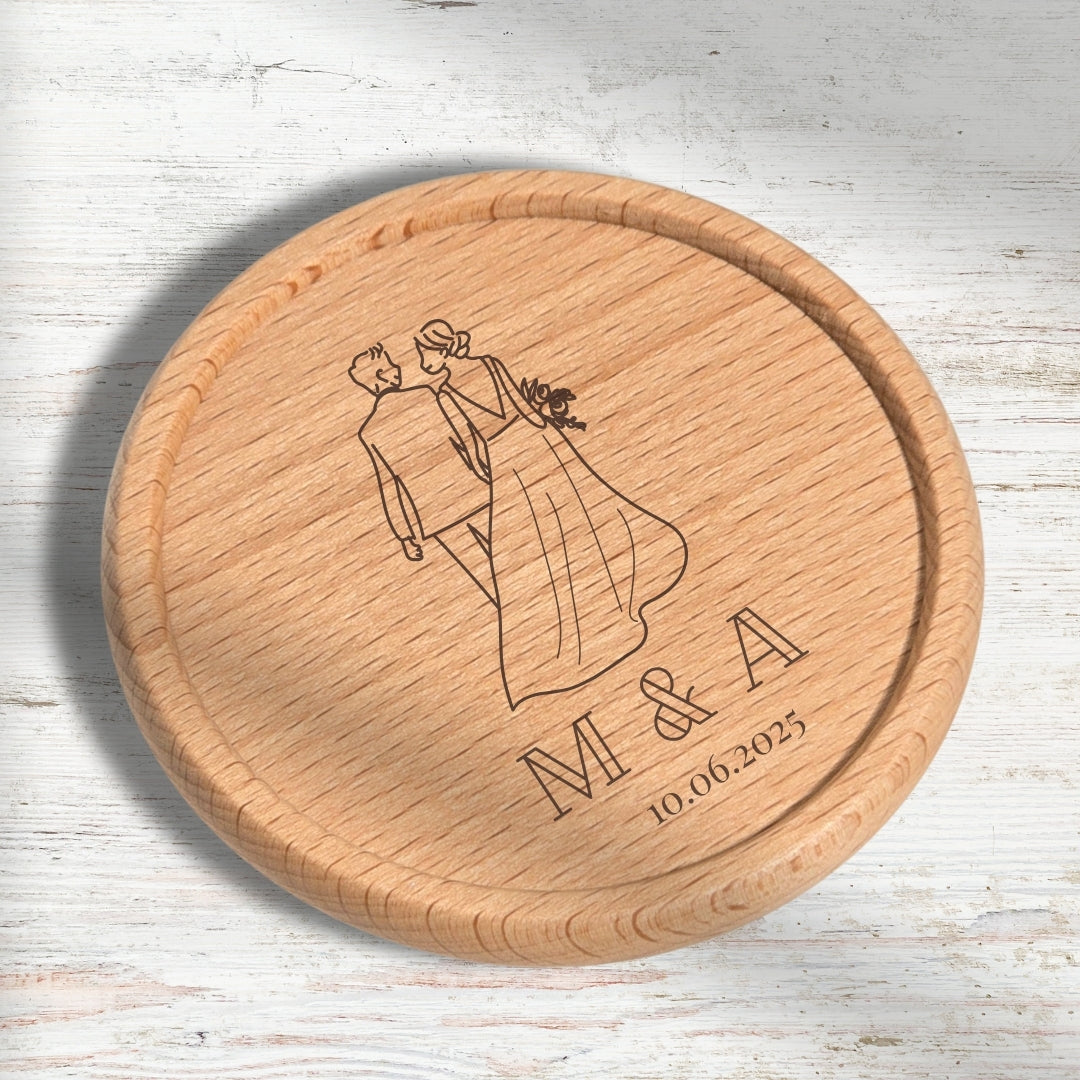 Beech Wood Coaster