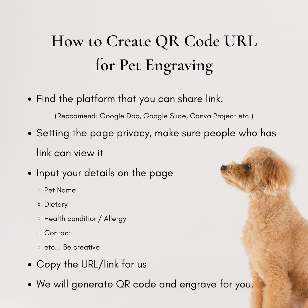 Pet Tag Circle