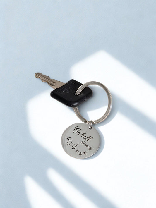 Circle Keychain