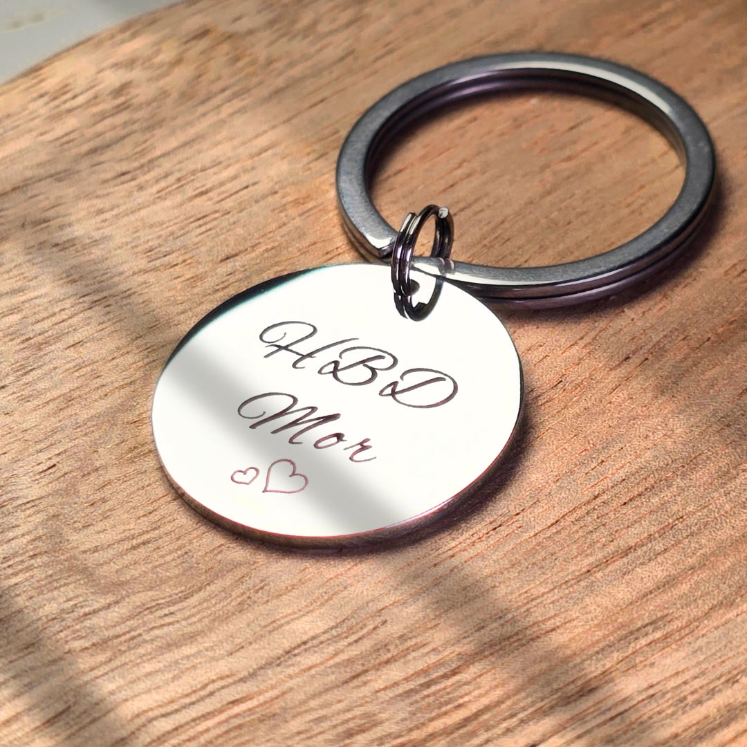 Circle Keychain