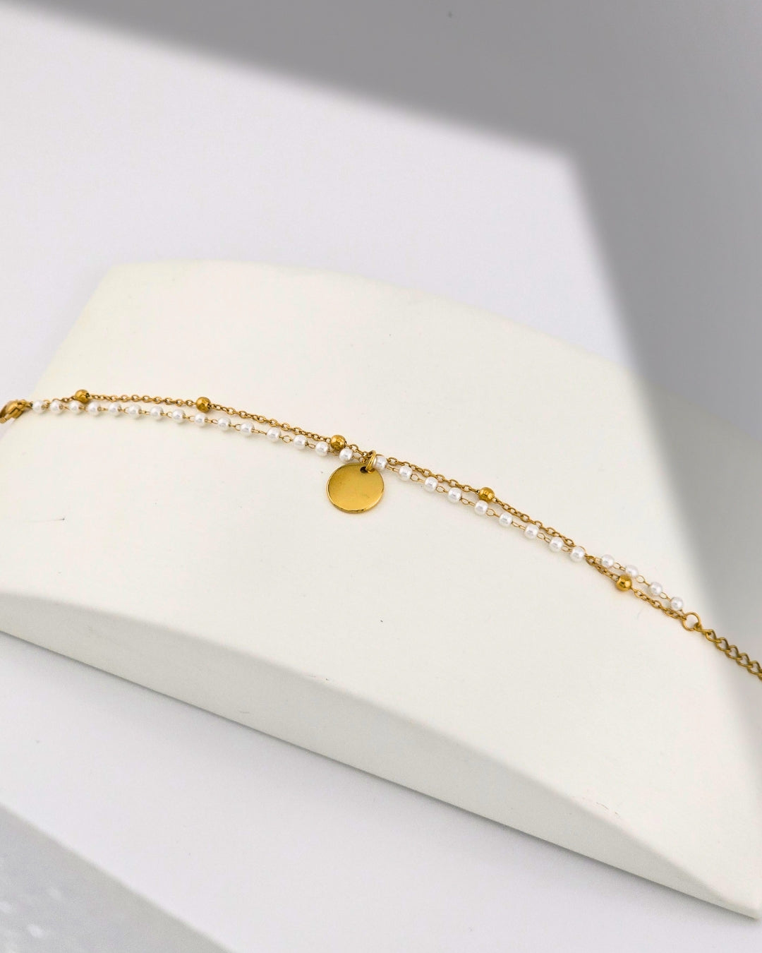 Mini Charm Bead Bracelet