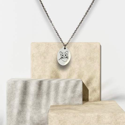 Mini Oval Necklace