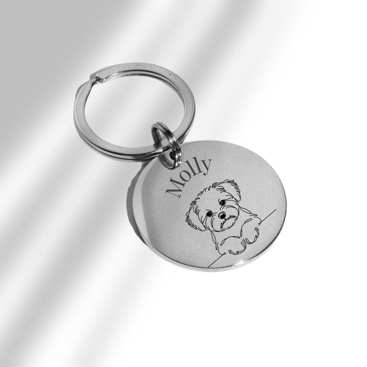 Pet Tag Circle