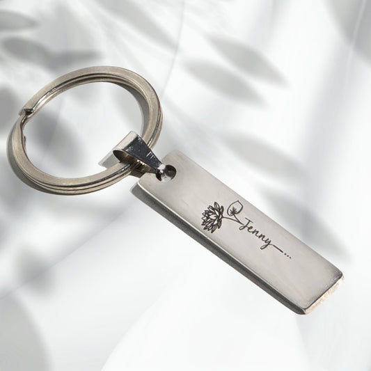 Tag Key Ring
