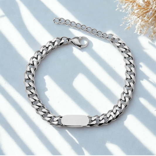 Minimal Cuban Bracelet