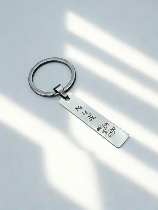 Tag Key Ring