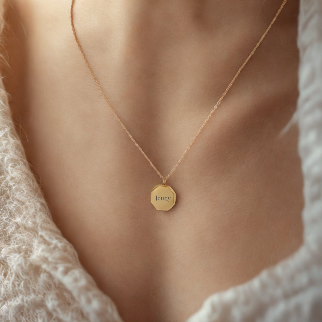 Hexagon Necklace